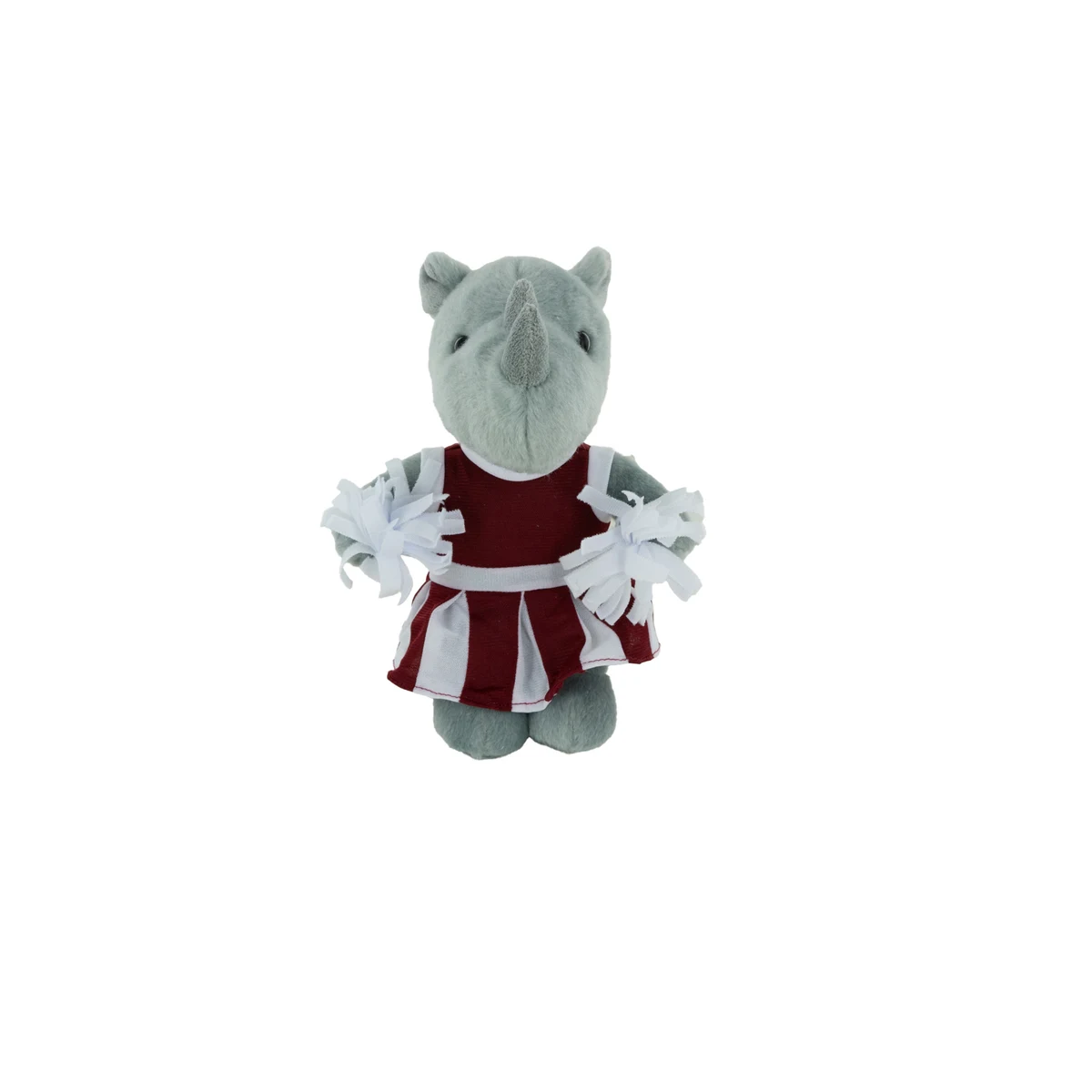 Plush Rhino with Cheerleader Outfit 1