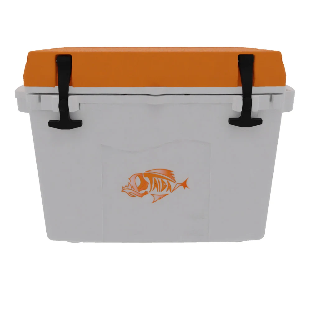 Taiga 27 Quart Cooler: Custom molded Logo, Custom PMS Color 1