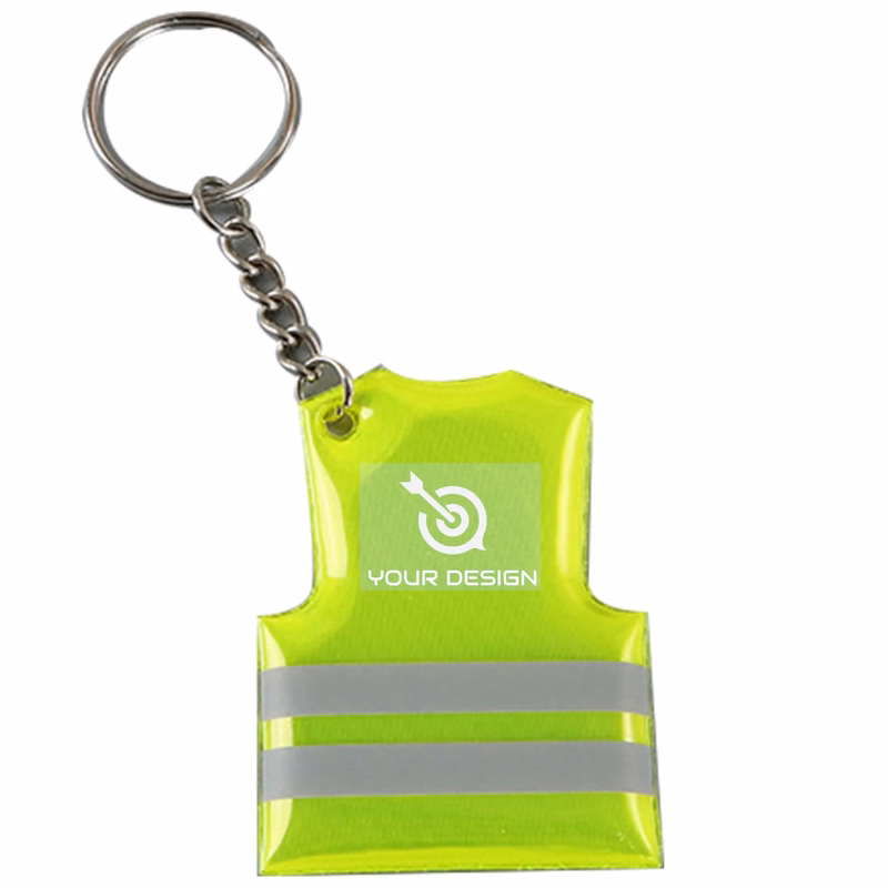 Mini Reflective Key Tag for Emergency Use