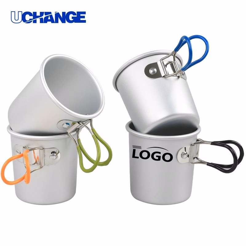 Outdoor Aluminum Camping Cup Container