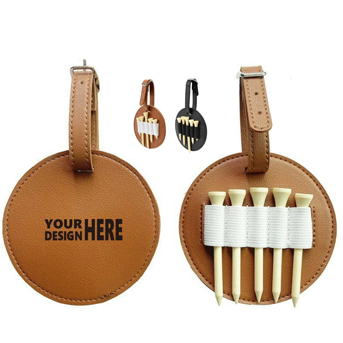 Golf Ball and Spike Carrying Holster 1