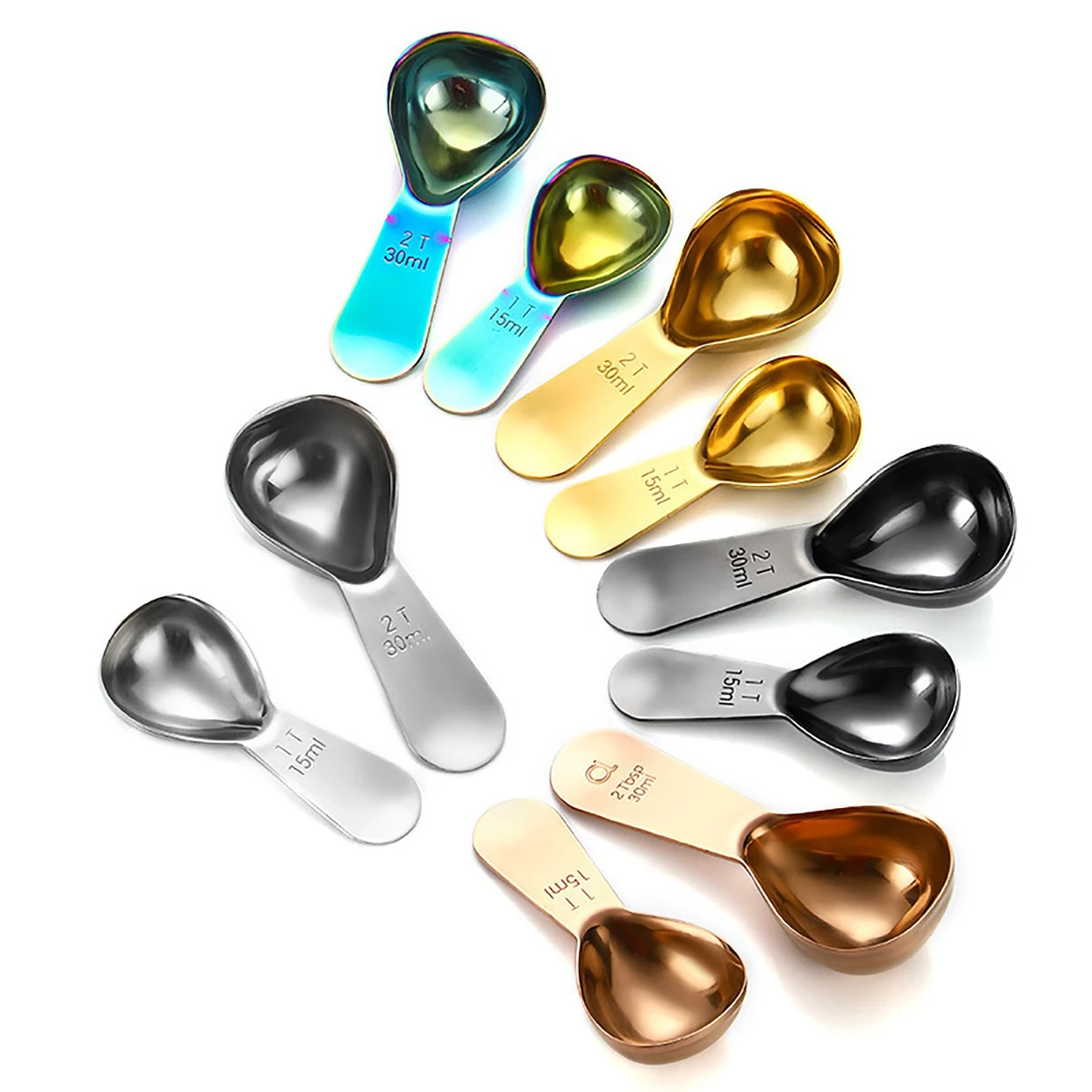 Stainless Steel Coffee Measuring Spoon 1