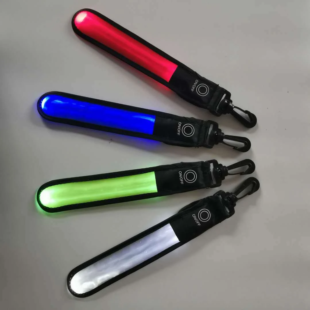 Led Glowing Reflective Backpack Strip 1