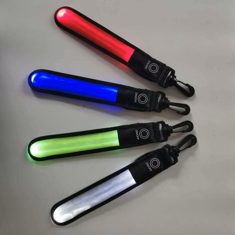Led Glowing Reflective Backpack Strip