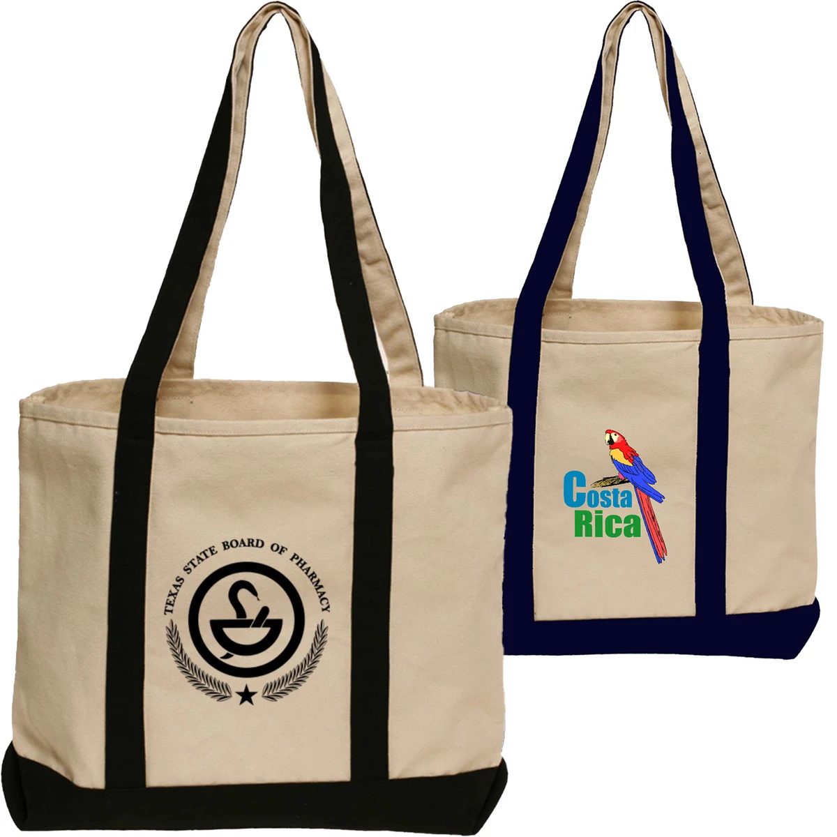 Durable Cotton Tote Bag, custom tote bag with logo imprint 1