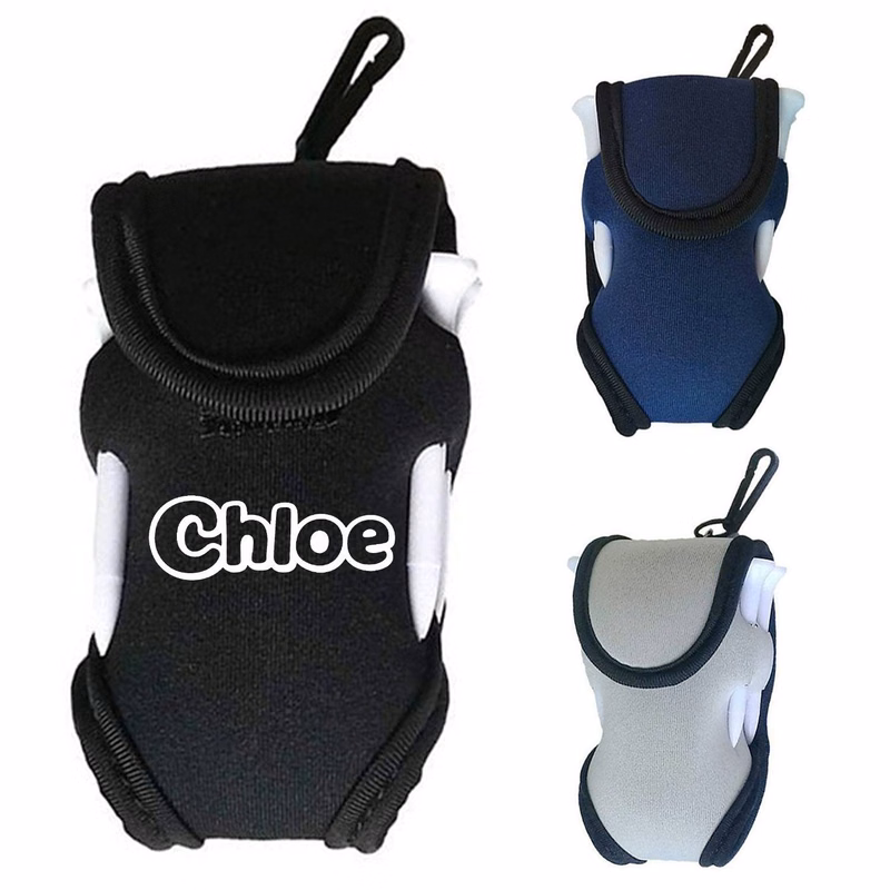 Neoprene Golf Ball Pouch w/ Hook