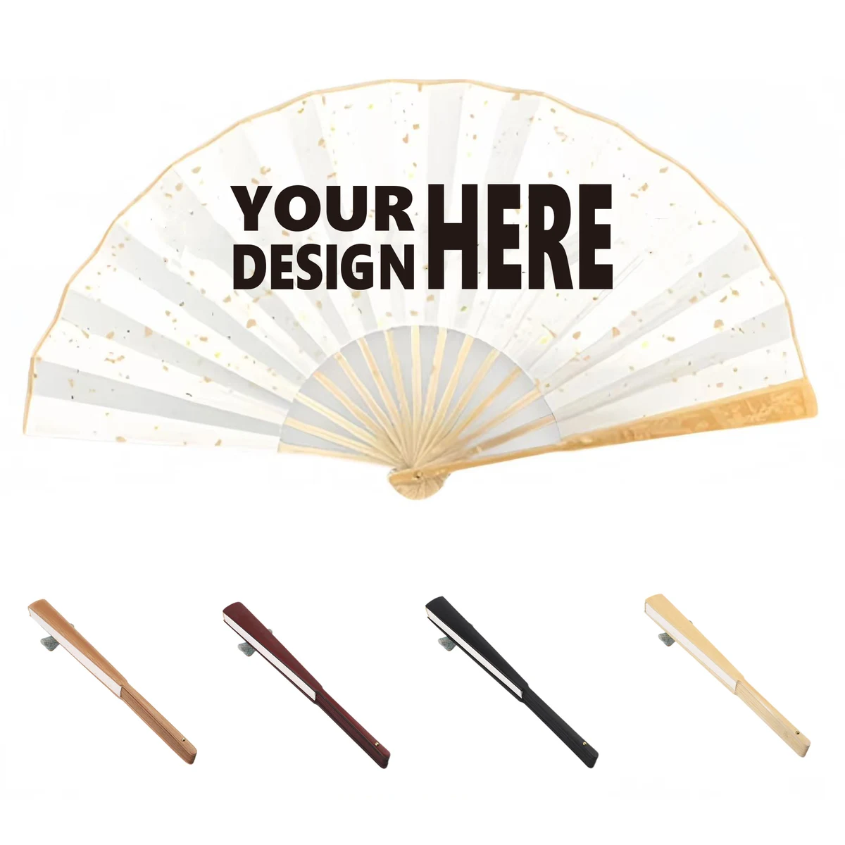 Calligraphy-Embellished Ancient Fan 1