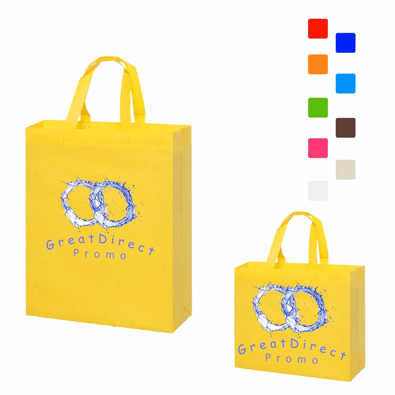 Full Color Non-woven Bag 15"x 4"x 12" MOQ 500