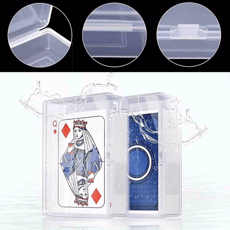 Full Color Custom Back Poker Size Playing Cards Game Storage