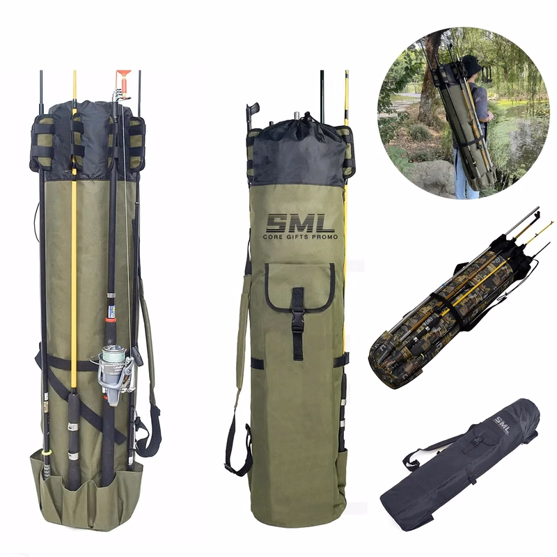 Large Storage Water-resistant Fishing Rod Bag