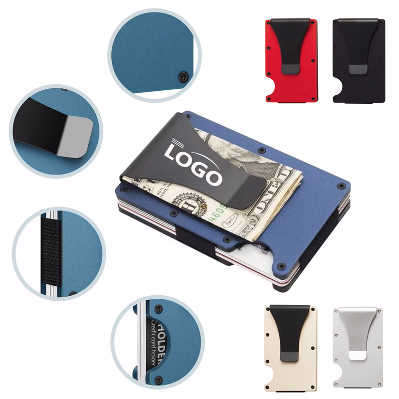 Minimalist Metal Wallet Credit Card Holder