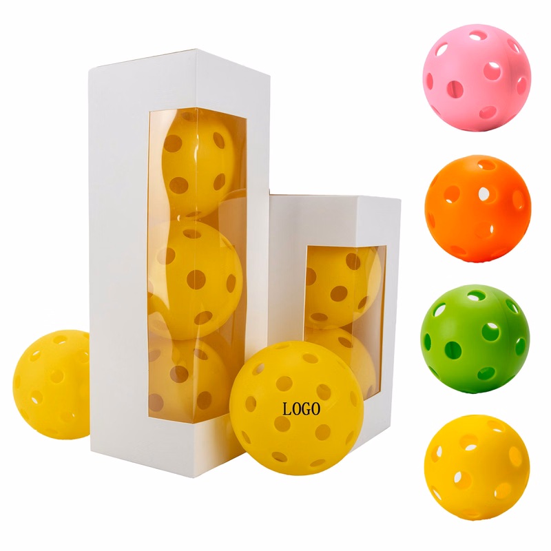 3" Custom 26-Hole TPE Outdoor Pickleball Balls