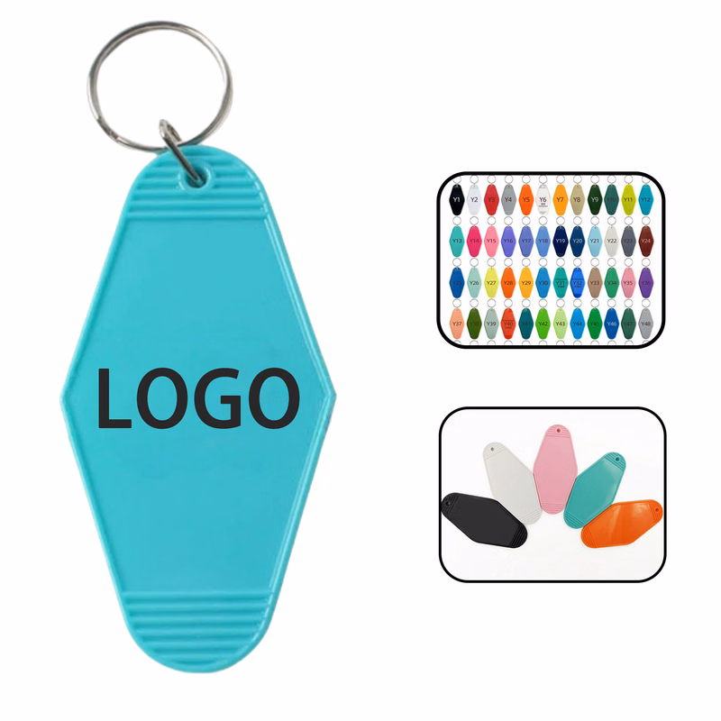 Customized Full-Color Hotel Keychains