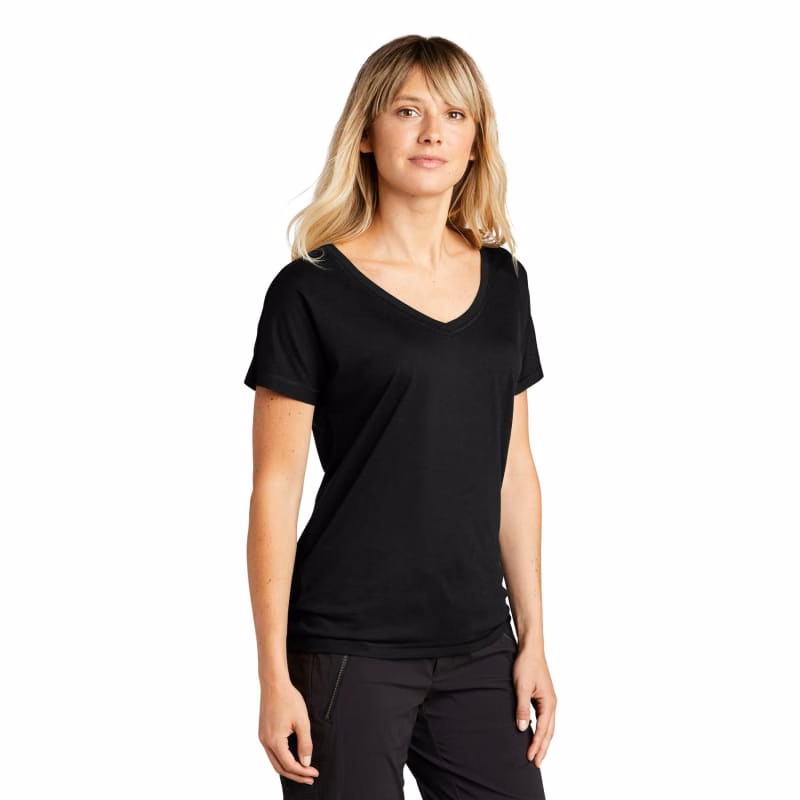 Sport-Tek Women's PosiCharge Tri-Blend Wicking Dolman Tee.