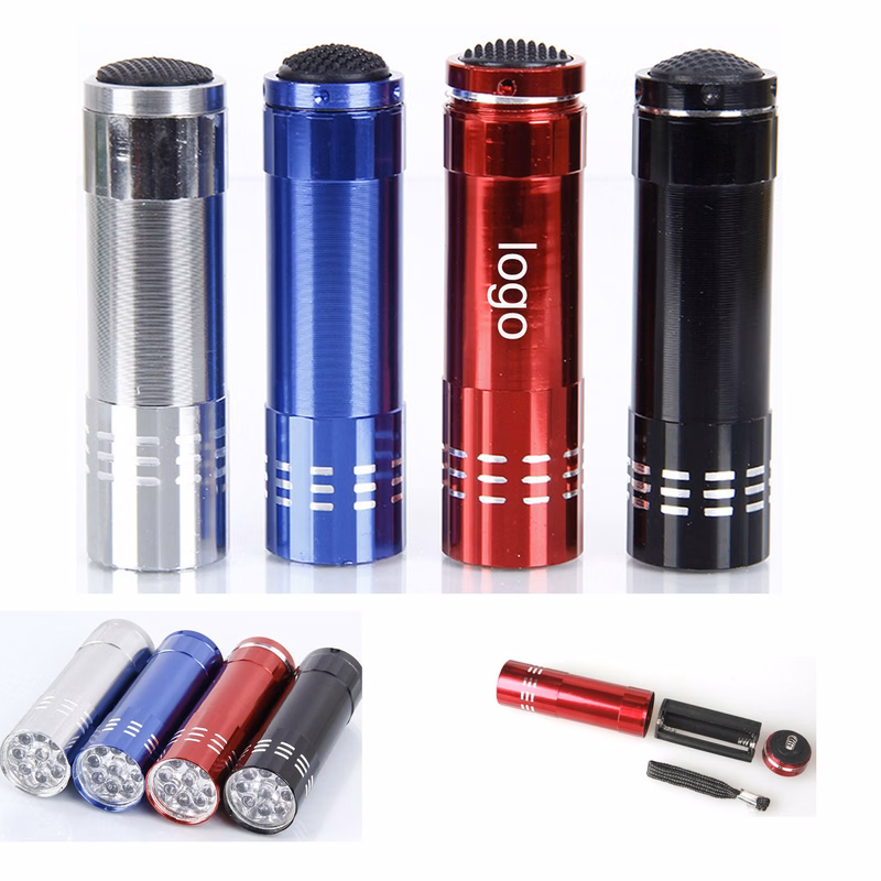 Bright Aluminum Handheld Flash Light with Lanyard
