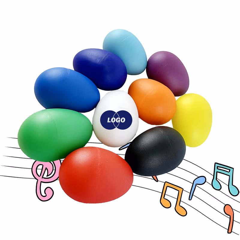 Promotional Colorful Egg Shaker Instruments
