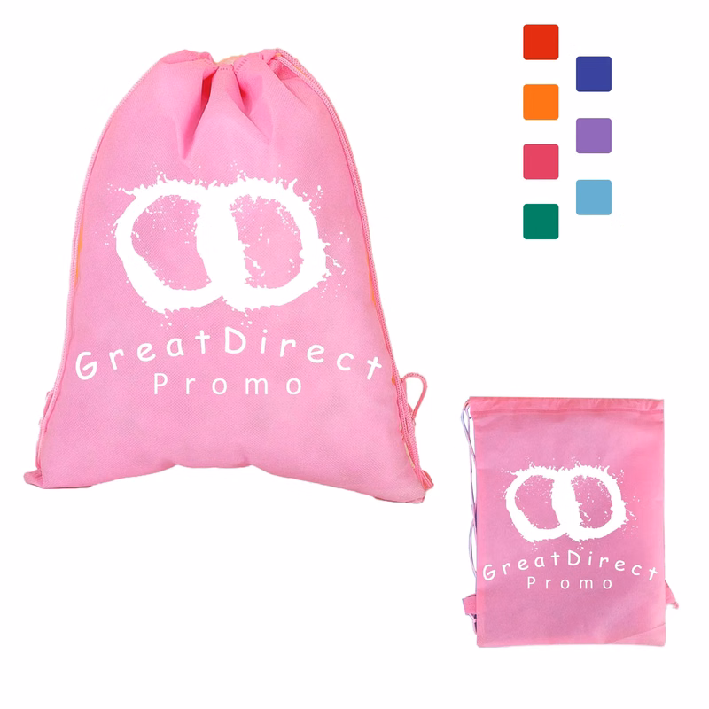Non-woven Drawstring Backpack 16 1/2""x 13""