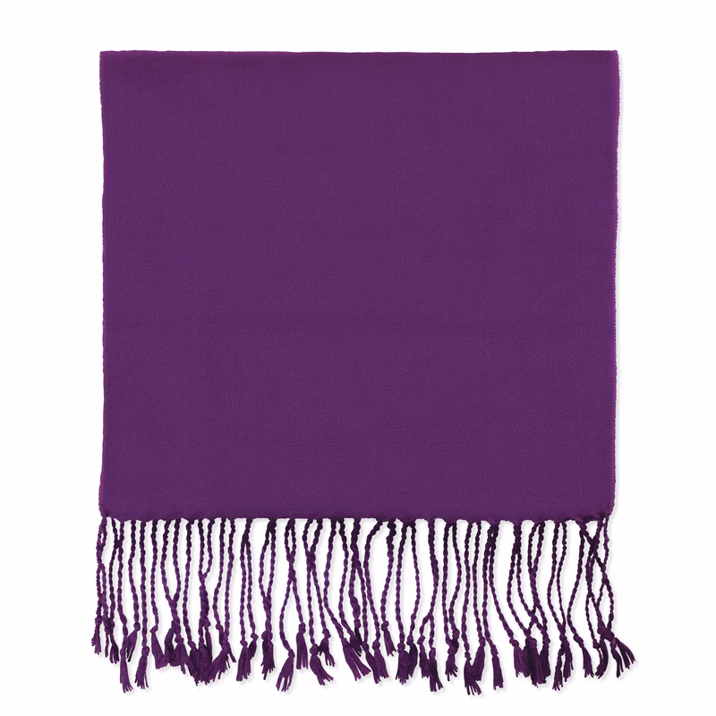 CLOSEOUT - Purple Bamboo Scarf