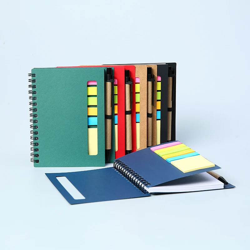 A6 Notebook W/ Pen & Sticky Notes 1