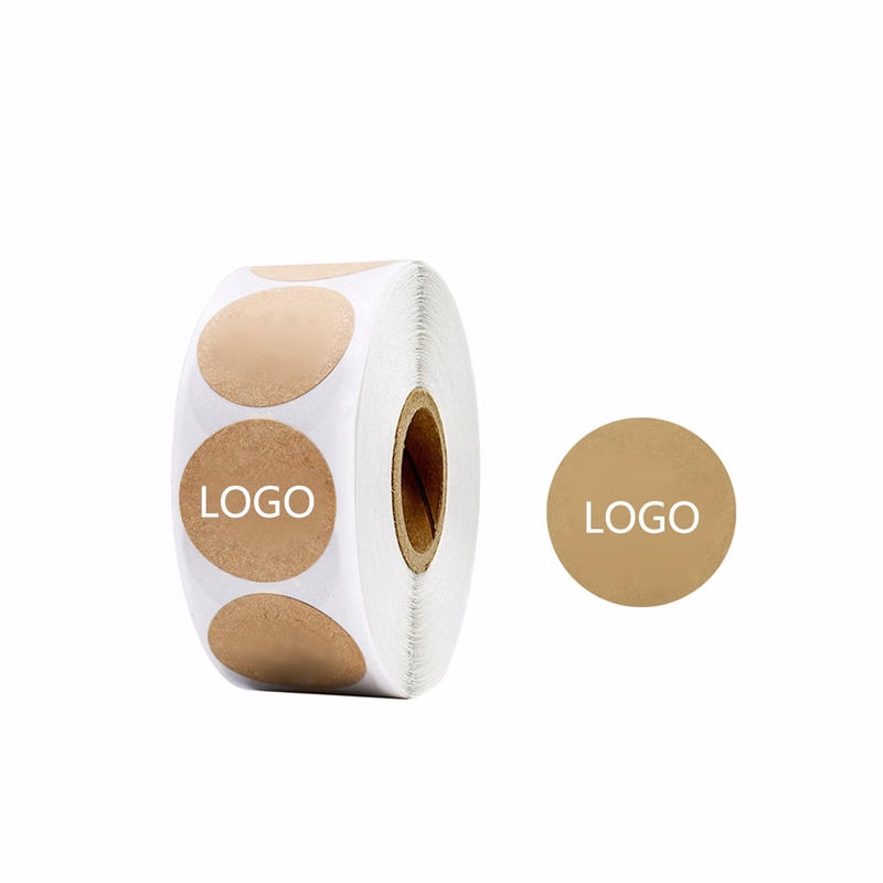 Round Self-adhesive Label