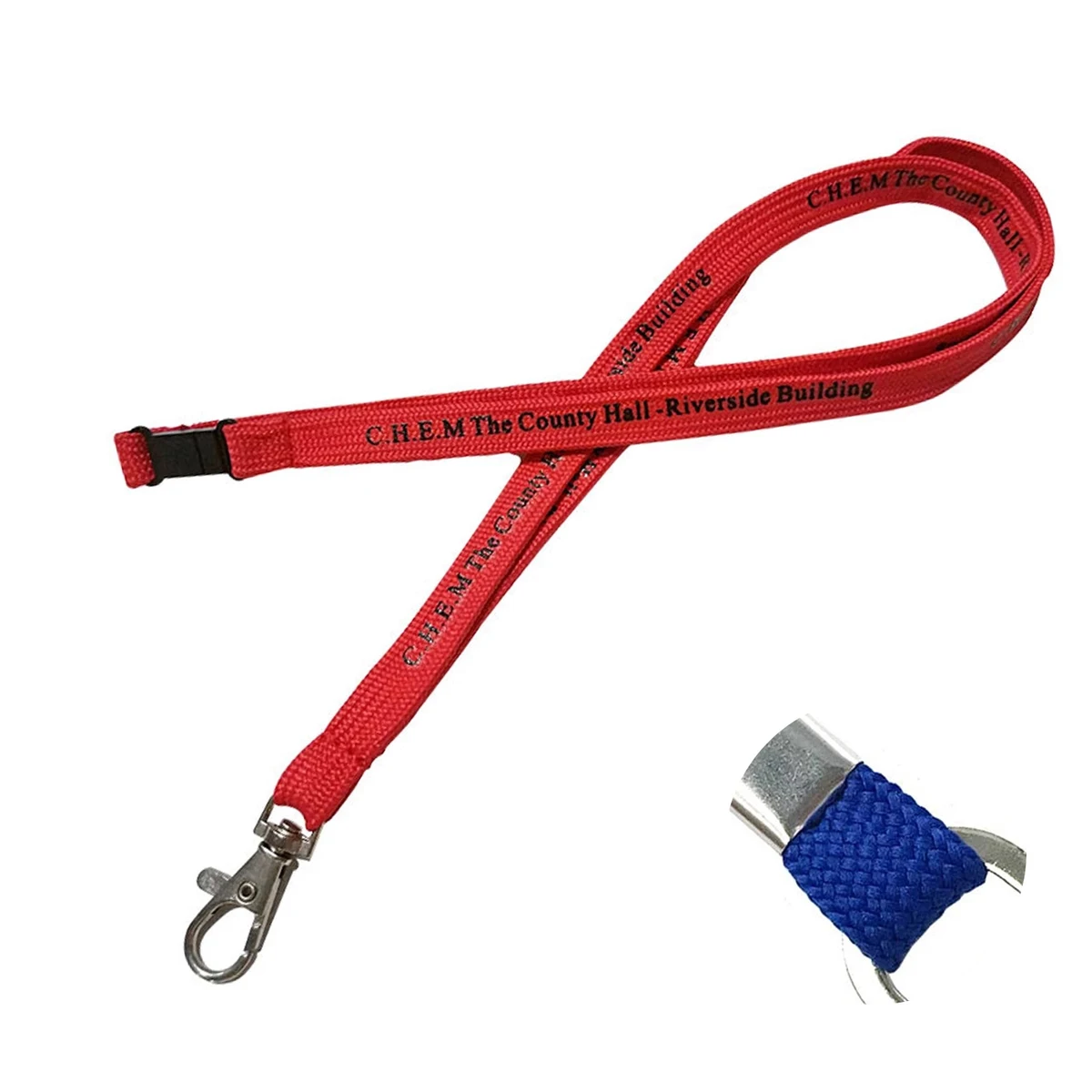 Lanyard W/ Thumb Hook& Safety Breakaway 1