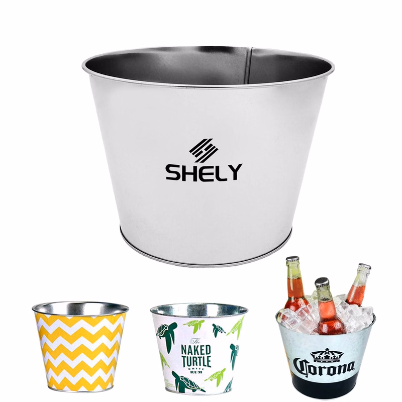 Tinplate Beer Ice Bucket
