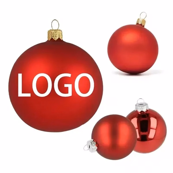Custom Shatter Resistant Holiday Tree Ornament — Full-Color Corporate Seasonal Gift
