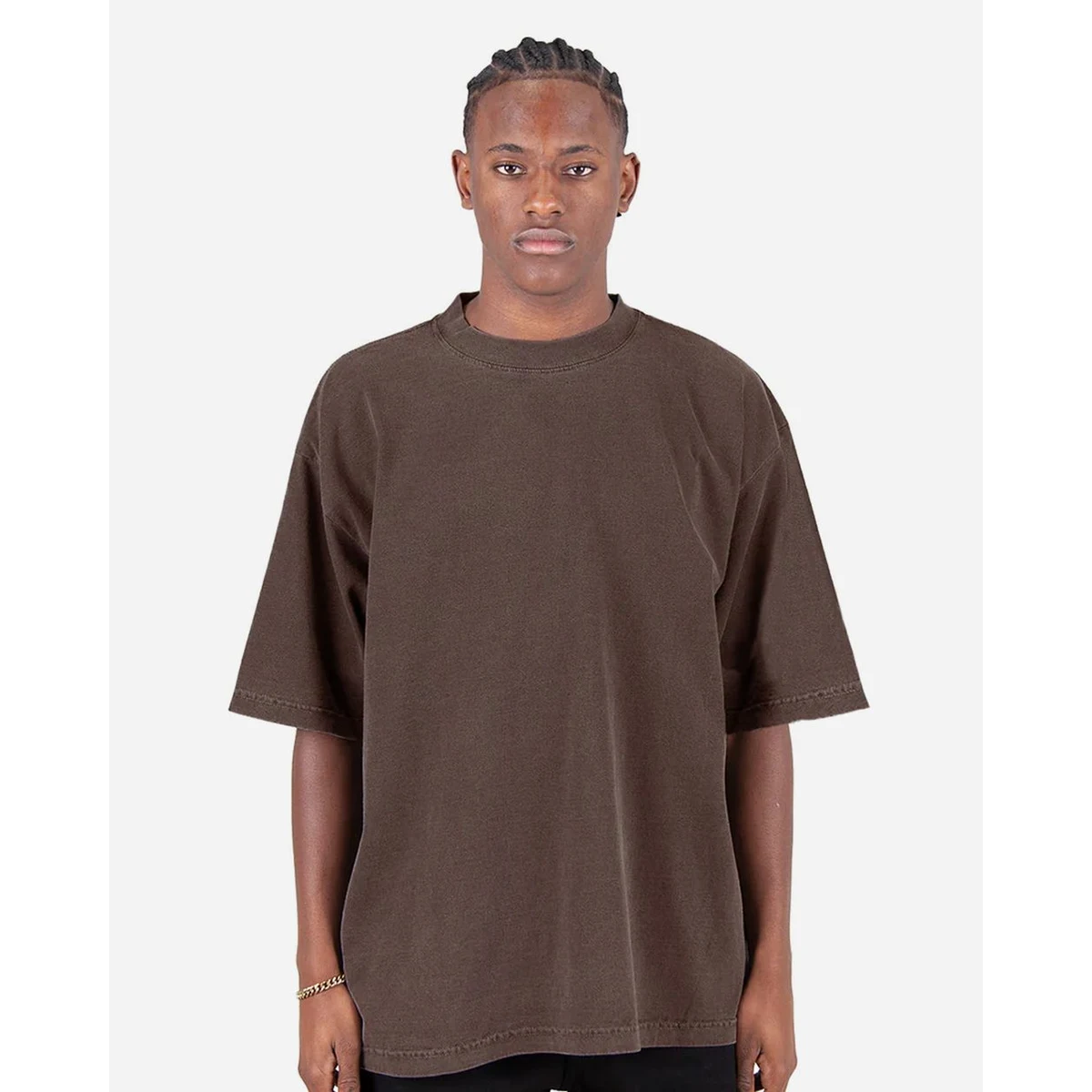 Unisex Max Heavyweight Garment-Dyed Drop Shoulder Tee - SHGDD 1