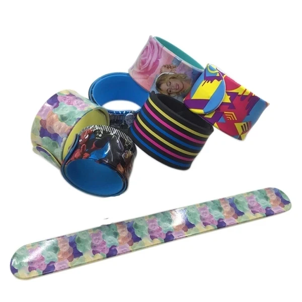 Full Color Silicone Slap Bracelet 1