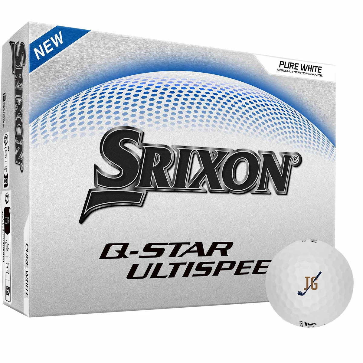 Srixon Q-STAR ULTISPEED Golf Balls - 12 Pack 1