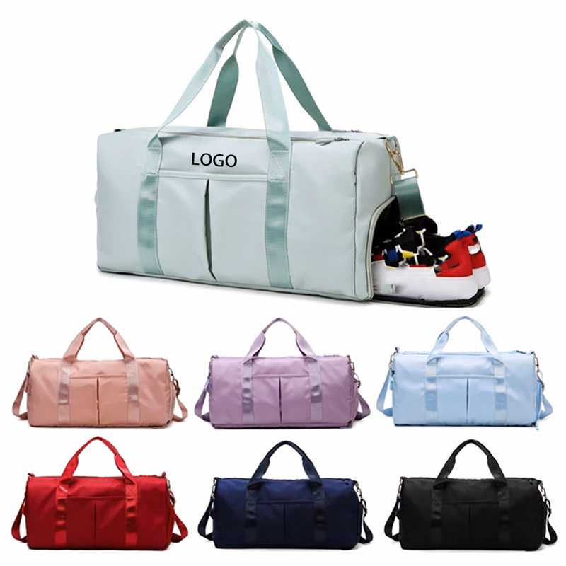 Gym Duffle Bag Dry Wet Separated Gym Bag