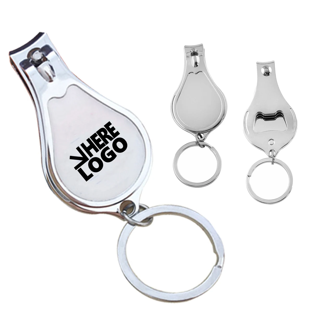 MOQ 20 Nail Clipper Keychain Bottle Opener 1
