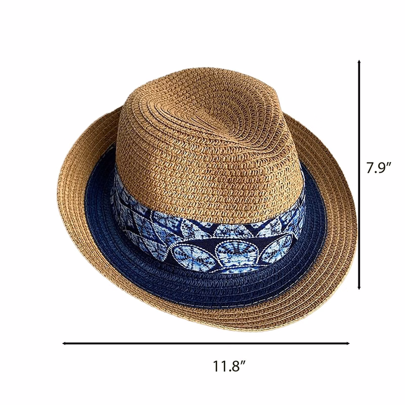 Ethnic style straw hat