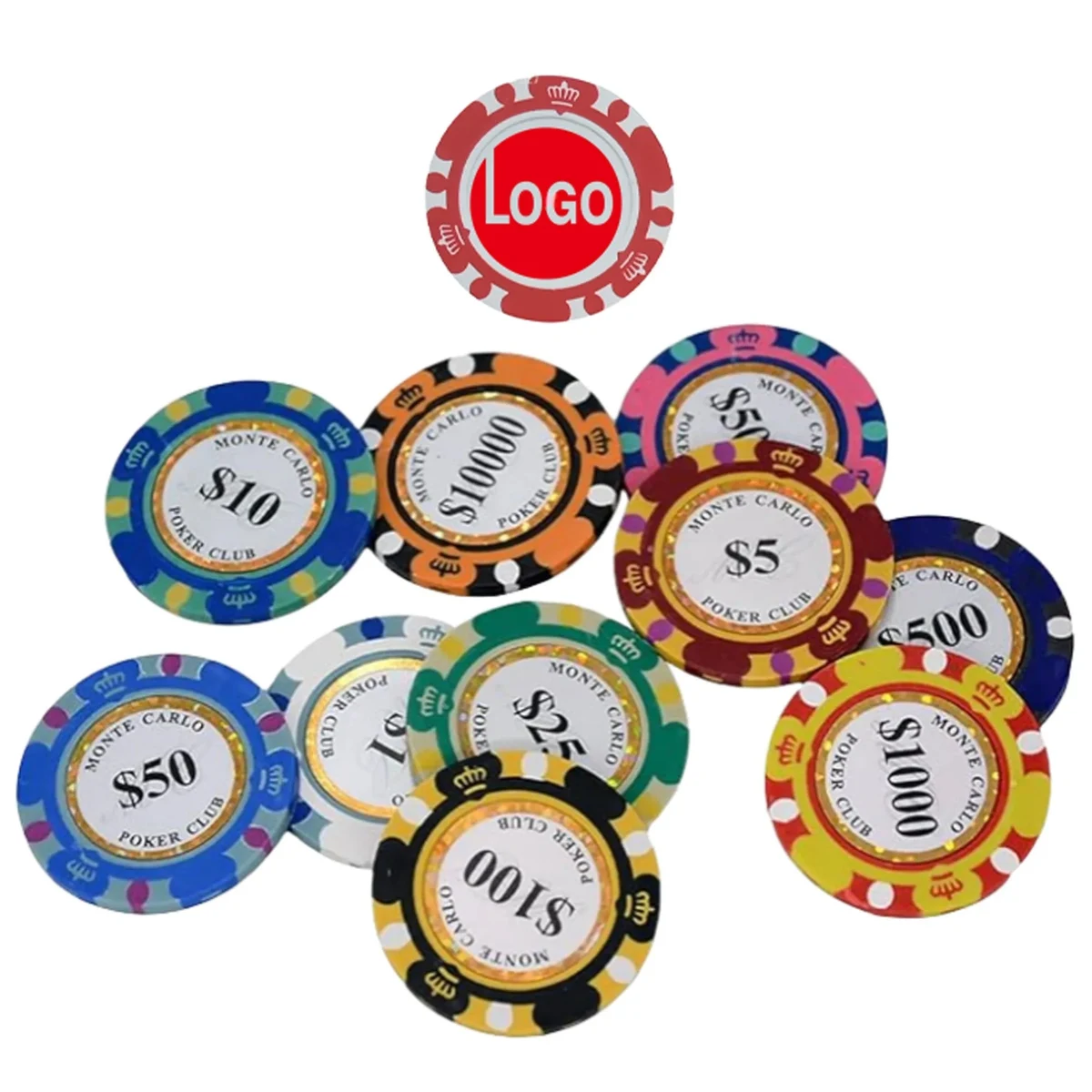 Poker Chips Clay 1