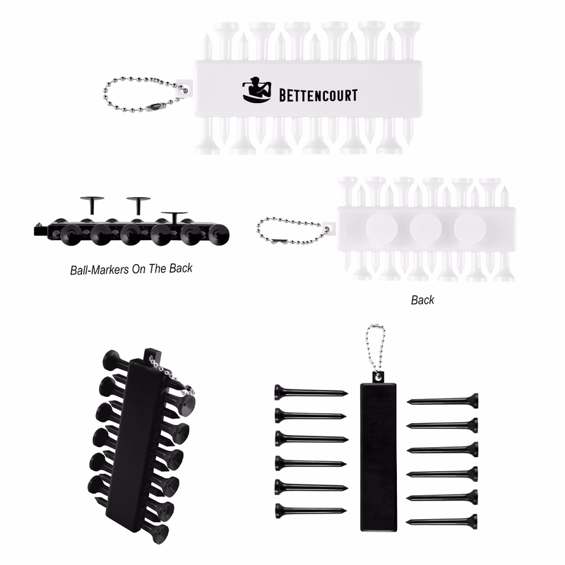 rABS Golf Tee Set Keychain