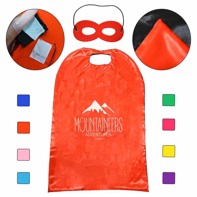 Children's Double-Layer Cosplay Cloak