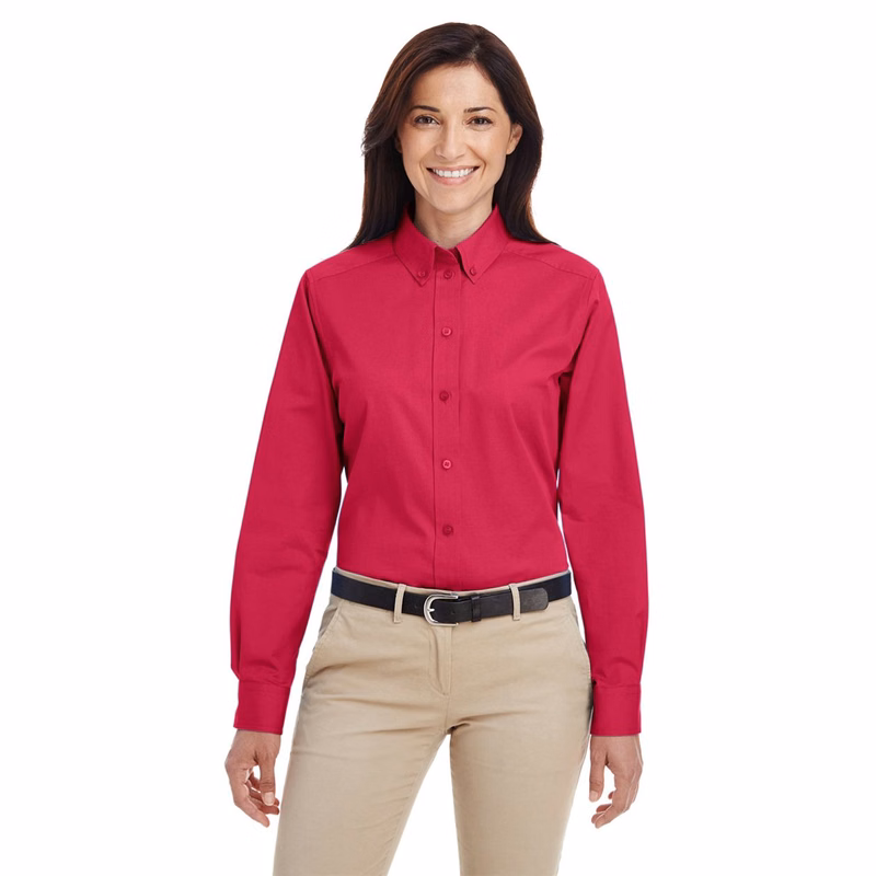 Women's Foundation Cotton Twill Shirt with Teflon - M581W