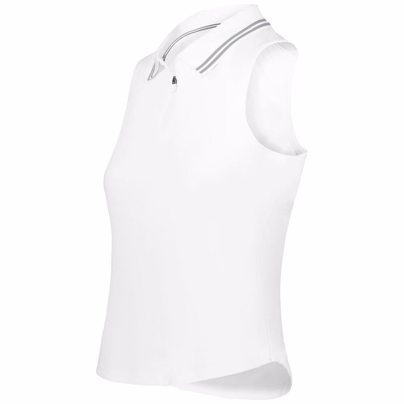 LADIES COURT SLEEVELESS POLO