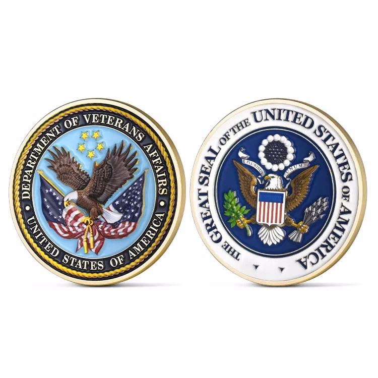 UV Printed 3D Challenge Coins 1.75"
