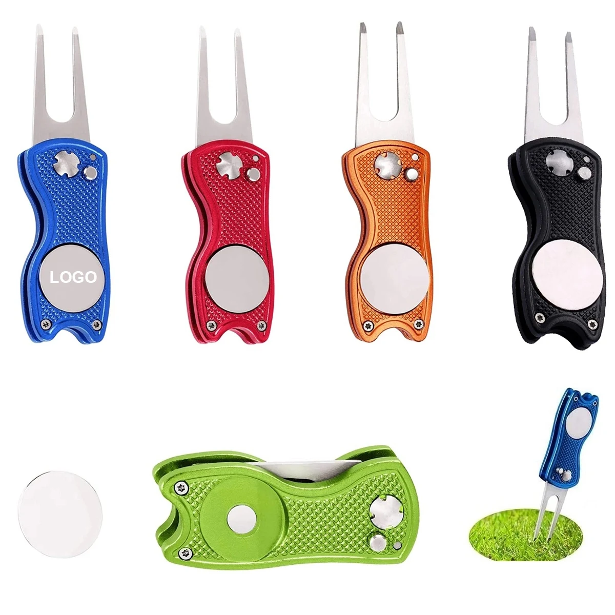 Metal Golf Divot Tool 1