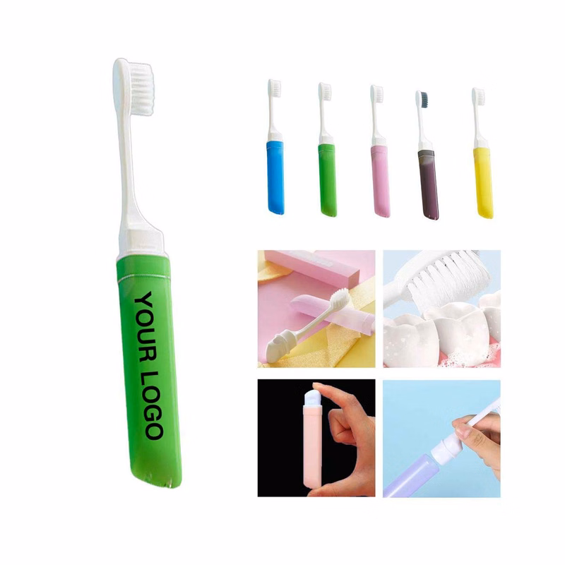 Folding Toothbrush for Business Trips and Vacations
