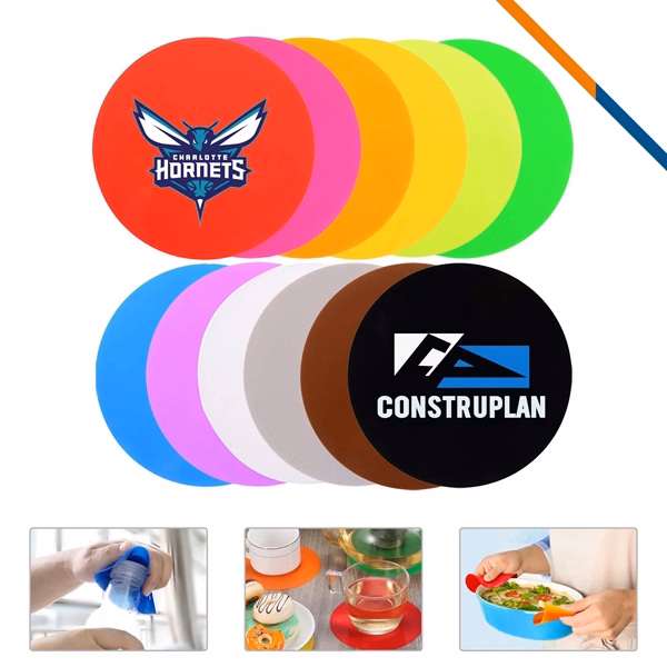 Custom Silicone 4.92" Multi-Purpose Kitchen Mat — Full-Color Promotional Giveaway