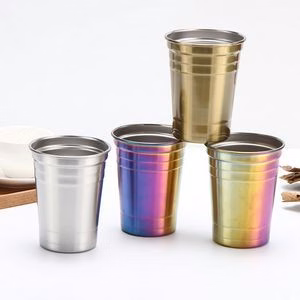 Stainless Steel Beer Glass