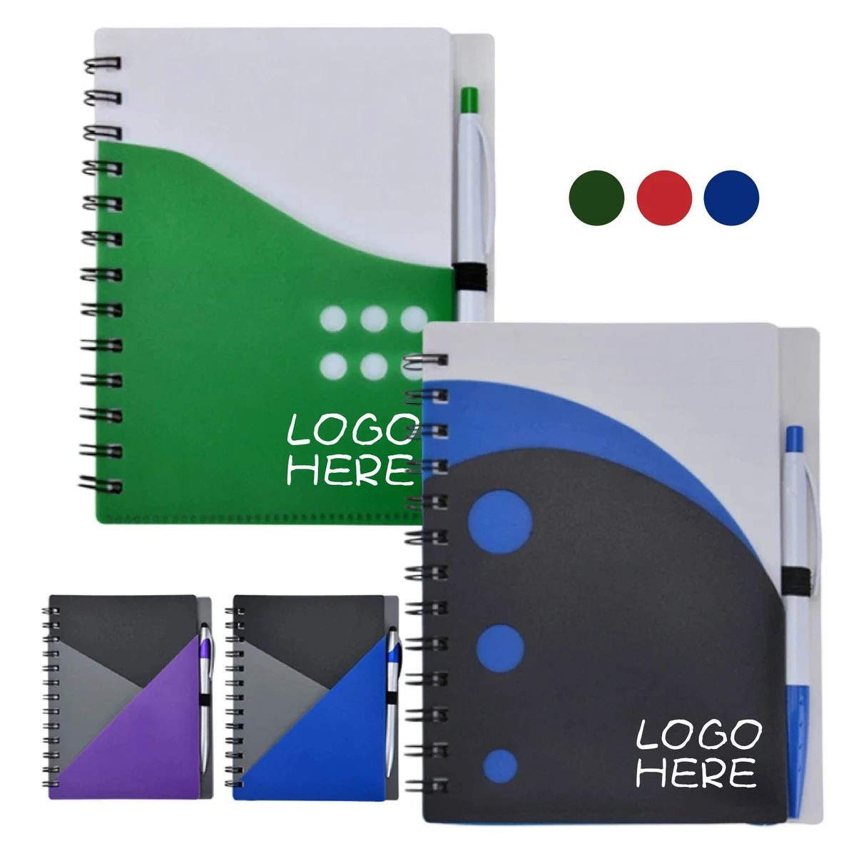 Portable Notepad Ballpoint Pen Coil Notebook 1