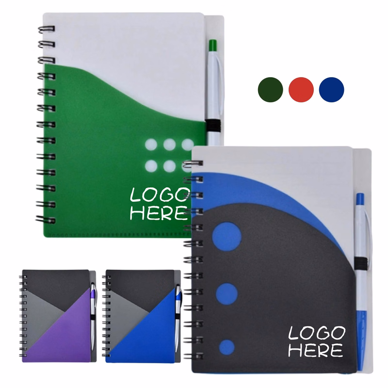 Portable Notepad Ballpoint Pen Coil Notebook