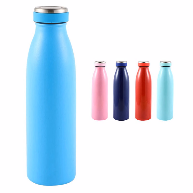 17 Oz. Double Wall Stainless Steel Milk Bottle