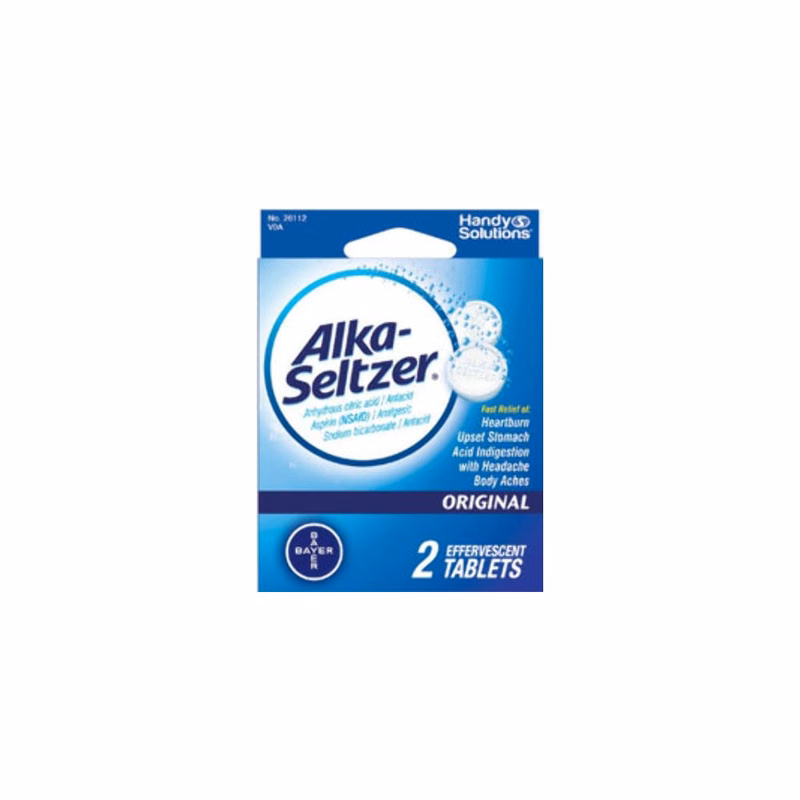 Travel Size Alka-Seltzer Tablets - 2 Pack