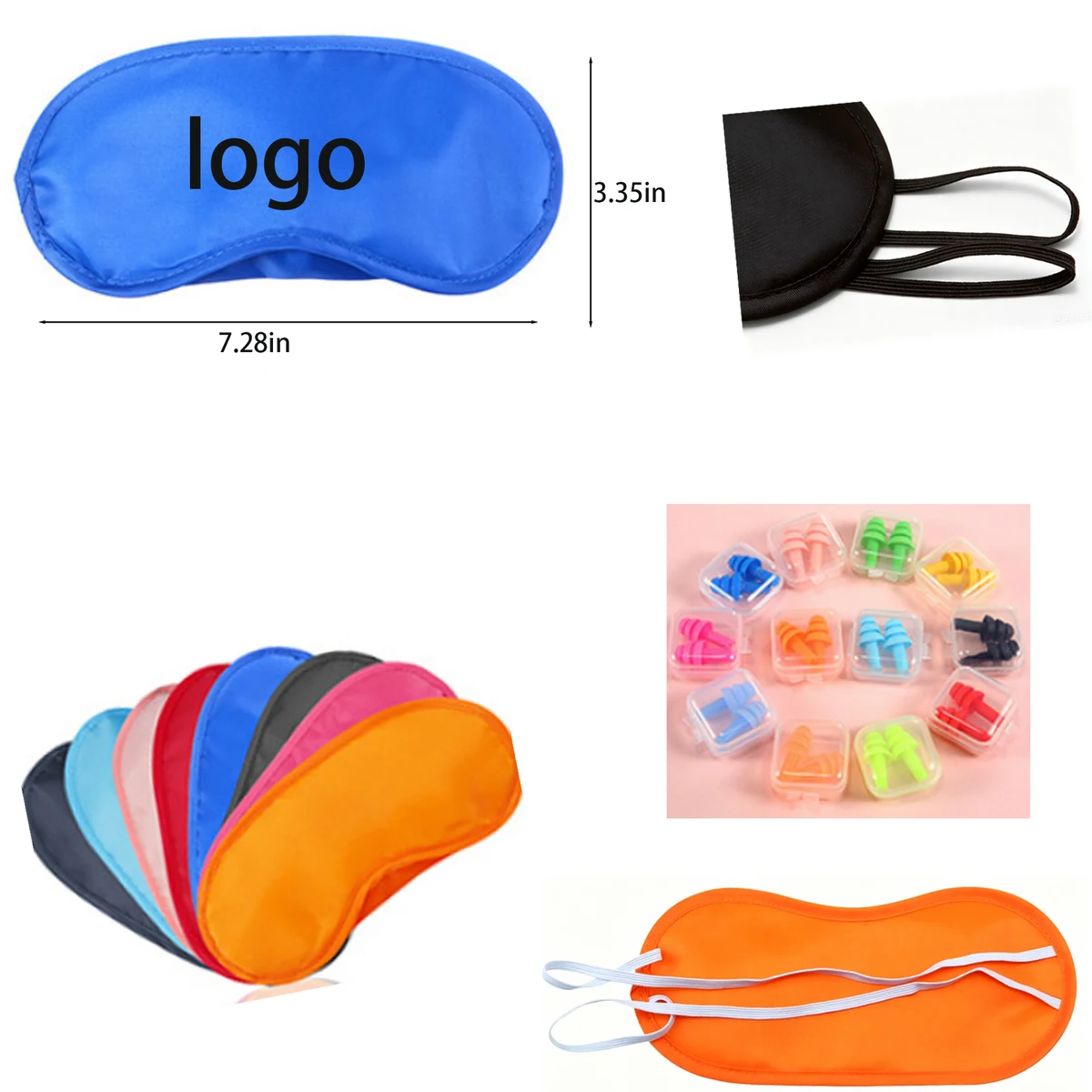 Comfort Sleep Eye Mask with Earplugs 1