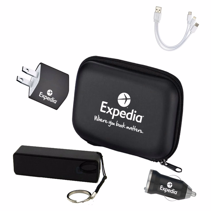 Power Bank Travel Charging Gift Set