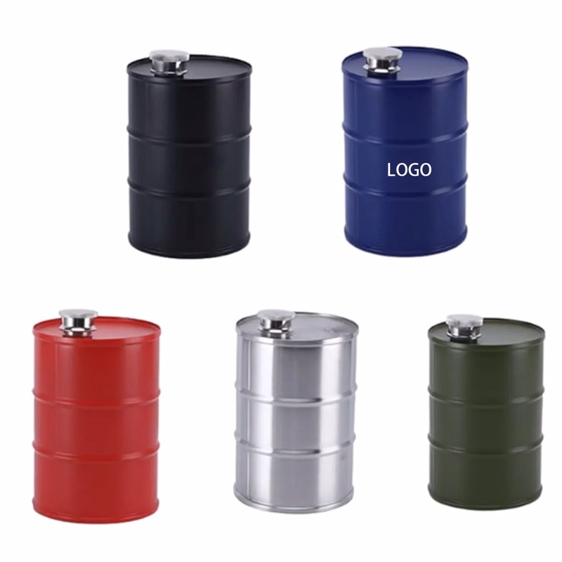 25 OZ Gasoline Barrel Camping Accessories Canteen Wine Jug